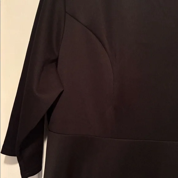 Elegant Black Dress Plus Size 4X - Picture 4 of 6